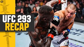 Strickland SHOCKS Adesanya to become the NEW Middleweight Champion  UFC 293 RECAP  CBS Sports [upl. by Eulalee]