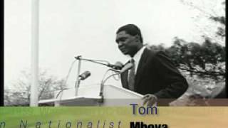 Tom Mboya amp Dr Martin L King at a Civil Rights Rally in DC [upl. by Ayanad]