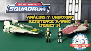 Star Wars Resistence AWing Series 5 Micro Galaxy Squadron [upl. by Ecissej]