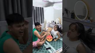 Dont sing when shes angry🎤😂🤣Daily life of a couple funny couple Family natuanfamily [upl. by Romine]