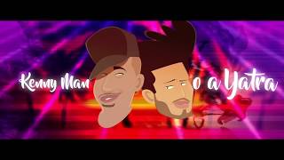 Ni Gucci Ni Prada Remix  Kenny Man Sebastian Yatra Lyric Video [upl. by Lorelei106]