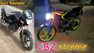 CBZ XTREME BIKE MODIFIED  KGF Bike Look  Single Shocker  2014 2020 Model  YK Rider [upl. by Aisined]