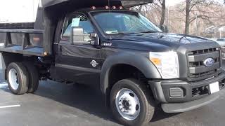 FOR SALE 2011 FORD F550 XL DRW DUMP TRUCK ONLY 1K MILES STK 110195A wwwlcfordcom [upl. by Rooney491]