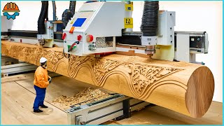 55 Moments Satisfying Wood CNC Wood Carving Machines amp Lathe Machines [upl. by Rosenfeld]