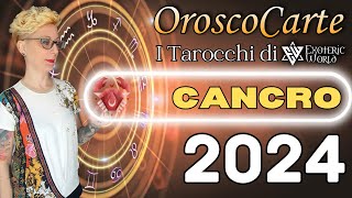 Cancro ♋ Oroscopo 2024  OroscoCarte  Lettura con Tarocchi  Exoteric World [upl. by Etiuqram]