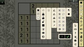 Customizing toolbar  Nonograms Katana [upl. by Vance]