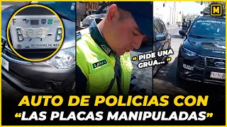 Pidiendo grúa para remolcar carro de Policía con placas MANIPULADAS [upl. by Selfridge556]