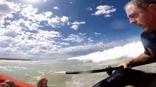 GoPro  Wrist Mount  WaveMaster WaveSki  13th Beach Australia [upl. by Nomaid]