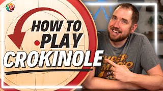 How to Play CROKINOLE  Learn to Play CROKINOLE in 5 Minutes [upl. by Aiduan]