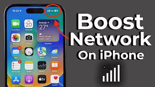 iPhone Low Network Problem  How to Boost Network Signal on iPhone  How to fix Low Signal on iPhone [upl. by Kacey203]