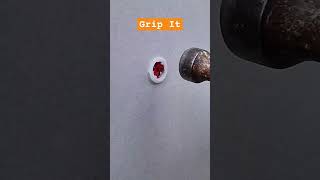 Grip It  holds upto 74kgDrywall Plasterboard Gyproc and fixings  wall plug test shorts [upl. by Sedaiuqlem862]