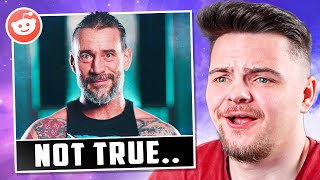 They Are Lying About CM Punk WWE Reddit [upl. by Cynarra789]