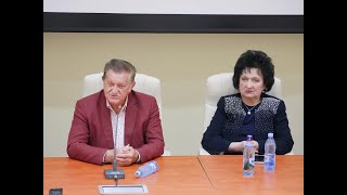 Prof dr Anca Munteanu și Dorel Vișan ”întâlniri deloc întâmplătoare” în Baia Mare [upl. by Mercie]