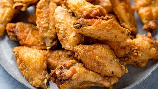 How to get the BEST Crispy Chicken Wings  Oven Baked Chicken Wings Recipe [upl. by Kirt]