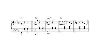 2 German Dances D 974  Franz Schubert Harmonic Analysis [upl. by Ainslee705]