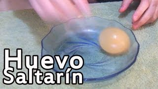 Huevo saltarín │ Experimento Fácil de Química [upl. by Pearce]