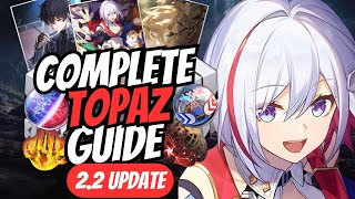 Complete Topaz Build Guide Best Relics Best Lightcones Team Options Honkai Star Rail [upl. by Benoite903]