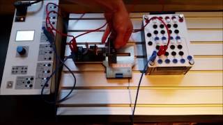 Proximity Sensor Lab 4Inductive Sensor Thickness of Target Metal [upl. by Tnelc]