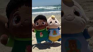 Best Friends Playdate at the Beach Toy Pretend Play cocomelon shorts [upl. by Kamaria]