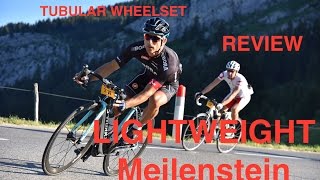 Lightweight Meilenstein Tubular Wheelset Review [upl. by Schinica]