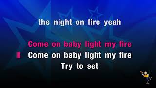 Light My Fire  Doors KARAOKE [upl. by Gentry]