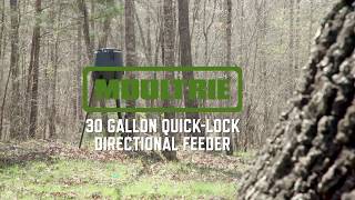 Moultrie 30Gallon QuickLock Directional Feeder  Product Video [upl. by Oicnevuj]