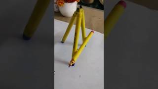 How to make easel stand to waste sketch pen 😍tranding drawing viralshort [upl. by Valdis]