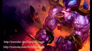 OLD Longhorn Alistar League of Legends Skin Spotlight [upl. by Yerocal]