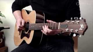 Guild F30 D55 amp F512 acoustic guitar review demo [upl. by Howlond205]