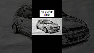 what his NAME 😱🙆‍♀️ Opel Corsa Lite Drawing in Class alfredsketching [upl. by Eserehc]