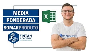 Média Ponderada no Excel  Função SOMARPRODUTO [upl. by Nykal783]