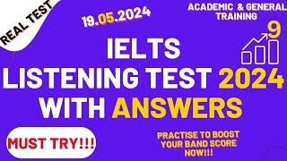 IELTS Listening Practice Test 2024 with Answers  19052024 [upl. by Sladen357]