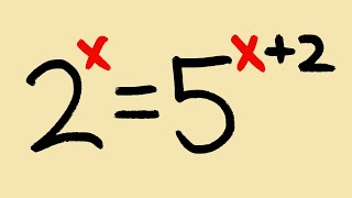 Solving an exponential equation with different bases [upl. by Tennos]