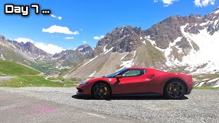 Does The Ferrari 296 GTB Sound Good In a Tunnel PetrolHead Tours Alps Day 7 [upl. by Charmaine]