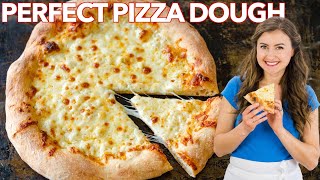 Best Homemade Pizza Dough Recipe  How To Make Pizza Crust [upl. by Einhorn]