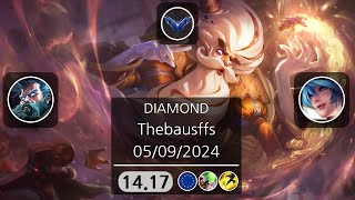 Thebausffs  Zilean VS Sona  RANKED  05092024 [upl. by Lierbag]