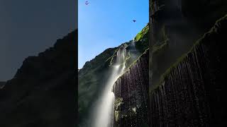 Amezing Waterfall nature beautiful shortvideo waterfall [upl. by Assiluj40]