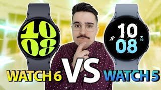 Samsung Galaxy Watch 6 VS Galaxy Watch 5  Quelle montre connectée choisir ⌚⚡⌚Différences [upl. by Eeryn]