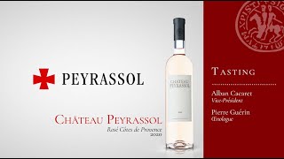 Dégustation du Château Peyrassol Rosé 2020 [upl. by Combe135]