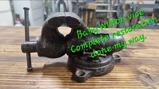 Baby Wilton vise restoration [upl. by Dunham]