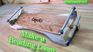 Make a Beading loom for a nice gift or for yourself [upl. by Adleme]