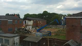 Copley Close in London Hanwell demolished [upl. by Swerdna823]