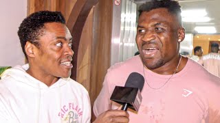 “I Don’t Give A ST What Dana White Thinks” Francis Ngannou CALLS FOR ‘JON JONES IN THE CAGE’ [upl. by Drageruaeb]