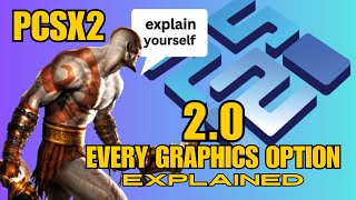 PCSX2 20 UPDATED Graphics Guide  Every Option Explained amp Best Settings for PlayStation 2 Emulator [upl. by Ahsuatal707]