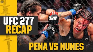 Amanda Nunes DEFEATS Julianna Peña via Unanimous Decision To Regain Title  UFC 277 FULL RECAP [upl. by Nairda]