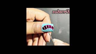 nailartdesign at home short video ❤️❤️ [upl. by Valencia]