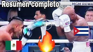 Resumen de la pelea Yordenis Ugás vs Mario Barrios pelea completa Figth Ugás vs Barrios [upl. by Aelam]