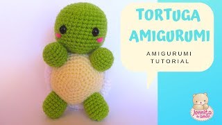 TORTUGA TIERNA Amigurumi Tutorial Curso [upl. by Russom]