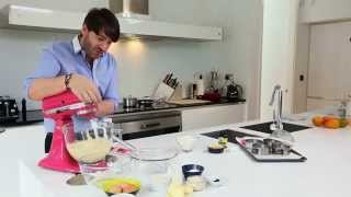 Eric Lanlard makes a Mango amp Vanilla Green Peppercorn Chiboust Tart [upl. by Aitan]