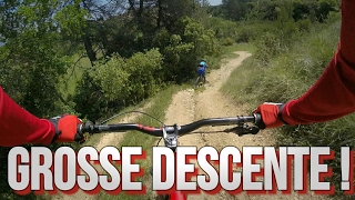 GROSSE DESCENTE A ARAGON  ENDUROCLIP13 [upl. by Fredrick]